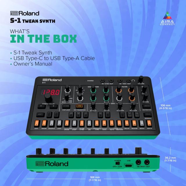 Roland(ローランド) TWEAK SYNTHESIZER S-1_8