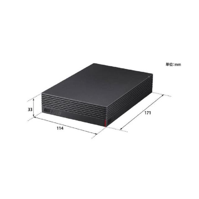 バッファロー HD-EDC8U3-BA USB 3.2(Gen1) 対応 高性能CMR HDD採用 HDD 8TB_1
