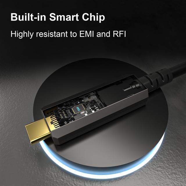 FIBBRアクティブオプティカルUSB3.2 Cケーブル、10Gbpsの高速USB AからUSB Cケーブル (10m)_3