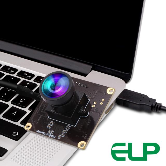 ELP 1080P グローバルシャッター USBカメラ 高速 ウェブカメラ 広角 小型 USBカメラモジュール パソコン Webカメラ ボード UVC USB2.0 埋_5