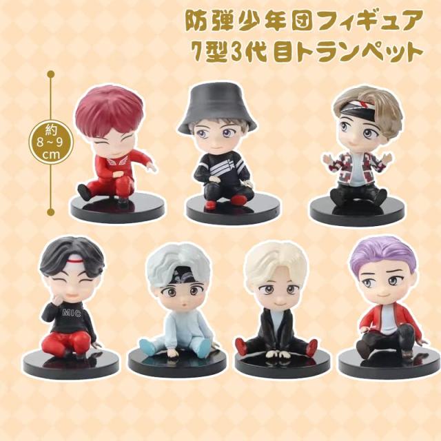 KRGNPLE】BTS フィギュア ミニ 手作り玩具 セット フィギュア 少年団 