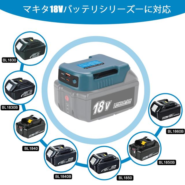 マキタ18V マキタバッテリー 1.5ah 2個　充電器