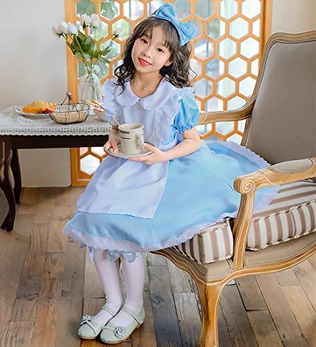 RPFLQ] アリス 女の子 メイド服 プリンセス ドレス コスプレ