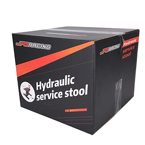 JFG オフロードバイク スタンド リフトスタンド メンテナンススタンド ダンパー式 耐荷重150kg タイヤ交換 修理 整備用 スタンド (黒)の通販は