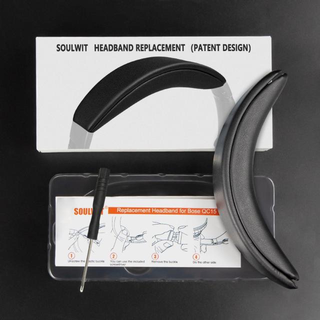 SOULWIT ヘッドバンド 交換 パッド Bose QuietComfort 15 (QC15