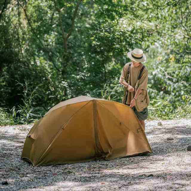 Naturehike 折畳ベッド テント 雨防ぐPU2000＋ 簡単 初心者 初めての方に キャンプ テント ファミリーテント 1人用 広い 折畳ベッドと合