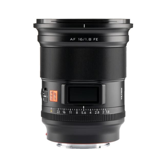 VILTROX AF 16mm F1.8 FE Sony E マウント 広角レンズ 液晶画面付き 超広角 単焦点レンズ ソニー フルサイズ対応 α7II α7III α7RIII