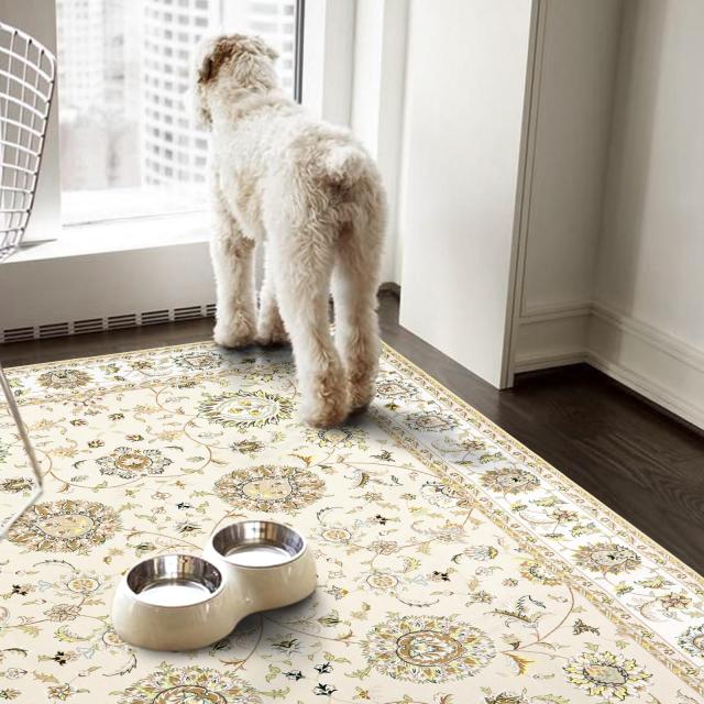 HAOCOO カーペット ペルシャ絨毯風 おしゃれ 洗える ラグ 120х160cm 長方形 耐磨耗性 すべり止め 低反発 防音 室内用 ラグマット シェニの通販は HAOCOO カーペット ペルシャ絨毯風 おしゃれ 洗える ラグ 120х160cm 長方形 耐磨耗性 すべり止め 低反発 防音 室内用 ラグマット シェニの通販は