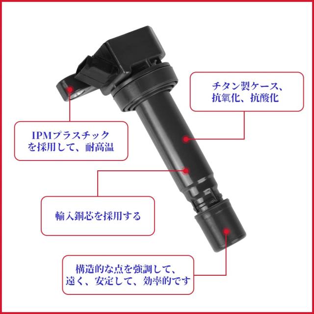 イグニッションコイル ダイハツ用 ダイレクトコイル 3本セット 品番