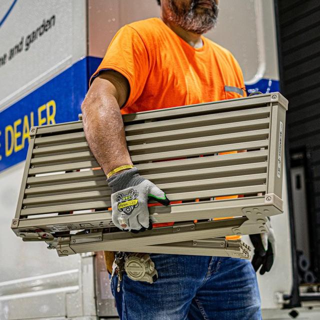 長谷川工業(Hasegawa) 脚部伸縮足場台 DRS-0780c (0.58~0.80m) (17676)2020年モデル 公式長谷川工業 WHATNOT 脚部伸縮足場台 3段 サンドベージュ DRS