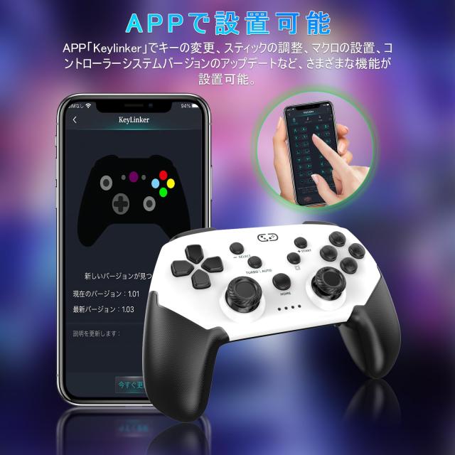 Switch コントローラー 背面ボタン付き Bingoods プロコン