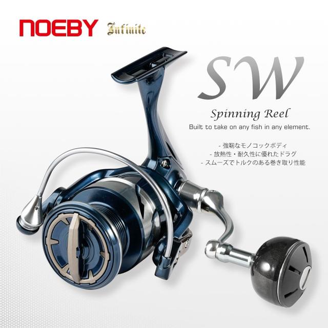 ノービ(NOEBY)NBRE-SW 海釣り スピニング リール 軽量 ノービ(NOEBY)NBRE-SW 海釣り スピニング リール 軽量