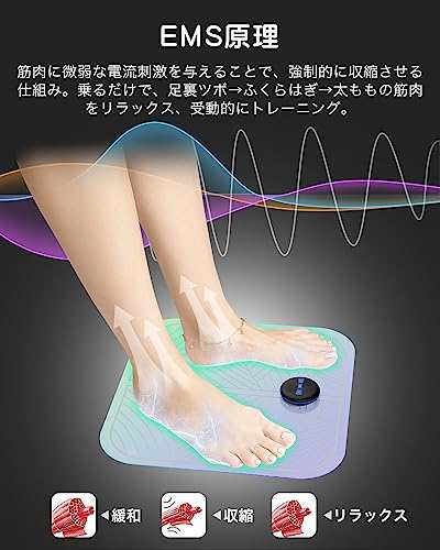 Lahee フットマット EMS 足裏ケア トレーニング LEG RELAX