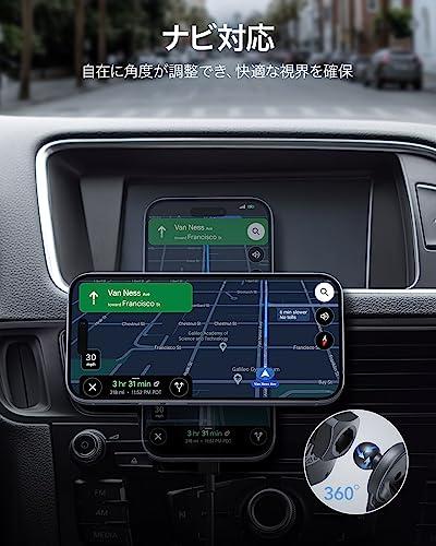 ESR 15W MagSafe車載充電器 CryoBoost付き Made for MagSafe公認充電器 