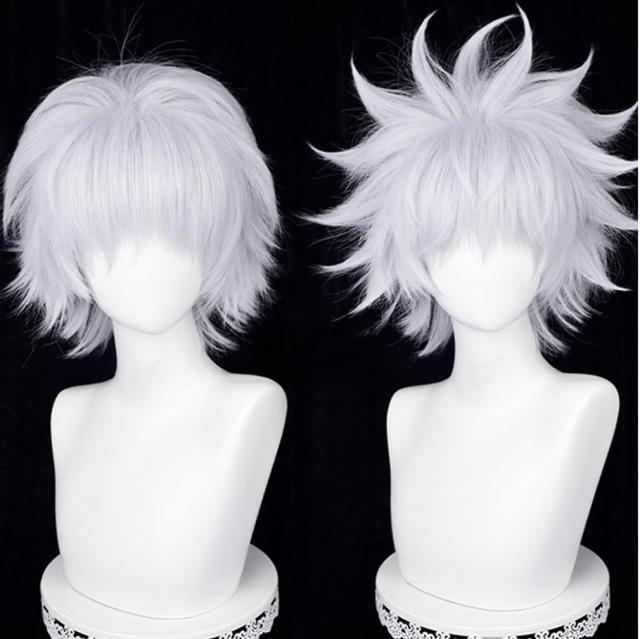 LAOBAO コスプレ ウィッグ キルア＝ゾルディック Killua Zoldyck