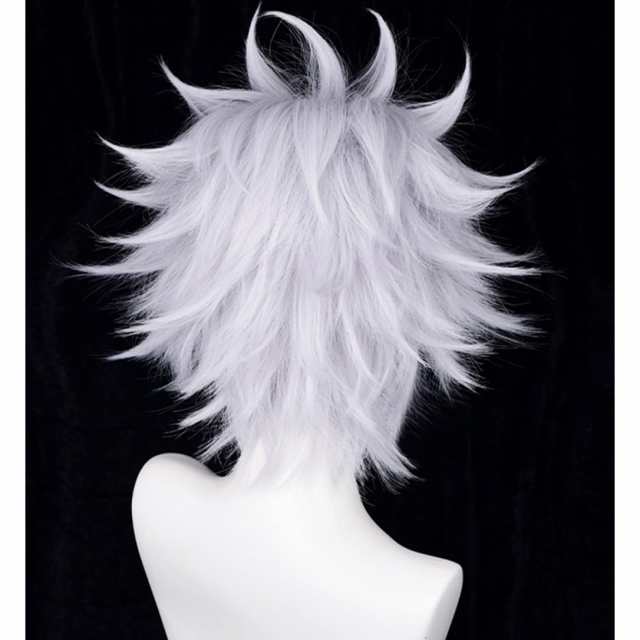 LAOBAO コスプレ ウィッグ キルア＝ゾルディック Killua Zoldyck ハンター 白髪 ショートヘア かつら カツラ 耐熱 変装用ウィッグ  コスチの通販はau PAY マーケット - ks-shop2 | au PAY マーケット－通販サイト