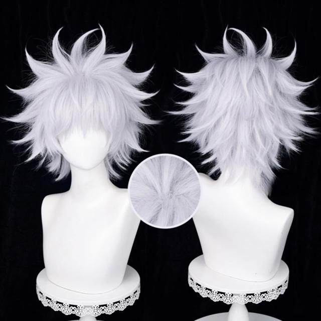 LAOBAO コスプレ ウィッグ キルア＝ゾルディック Killua Zoldyck