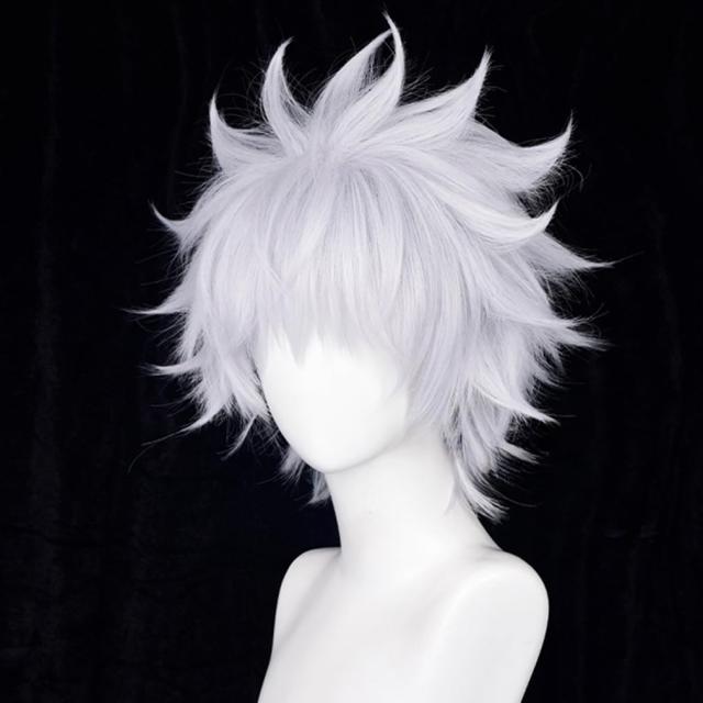 LAOBAO コスプレ ウィッグ キルア＝ゾルディック Killua Zoldyck