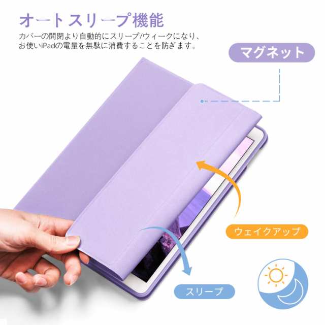 iPad 10.2 キーボード ケース GOOJODOQ iPad 第9世代/第8世代/第