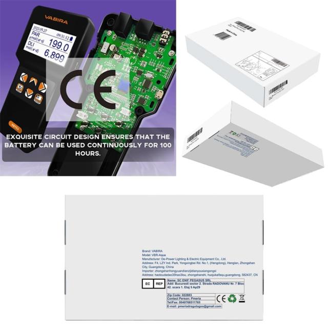 水族館用VBR-AQUA IP68 PARメーター、Reef.R、G、B PAR separateerately.With 3FT伸縮ロッド_5