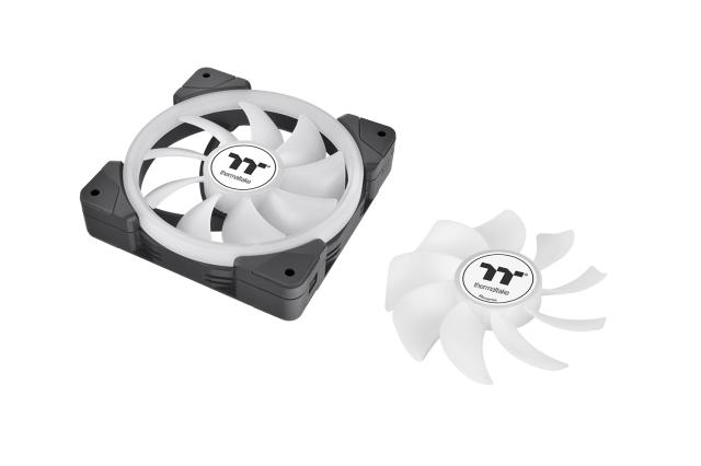 Thermaltake SWAFAN EX12 ARGB TT Premium Edition 3個パック マグネット連結対応 120mm ARGB PCケースファン CL-F167-PL12SW-A FN2004_4