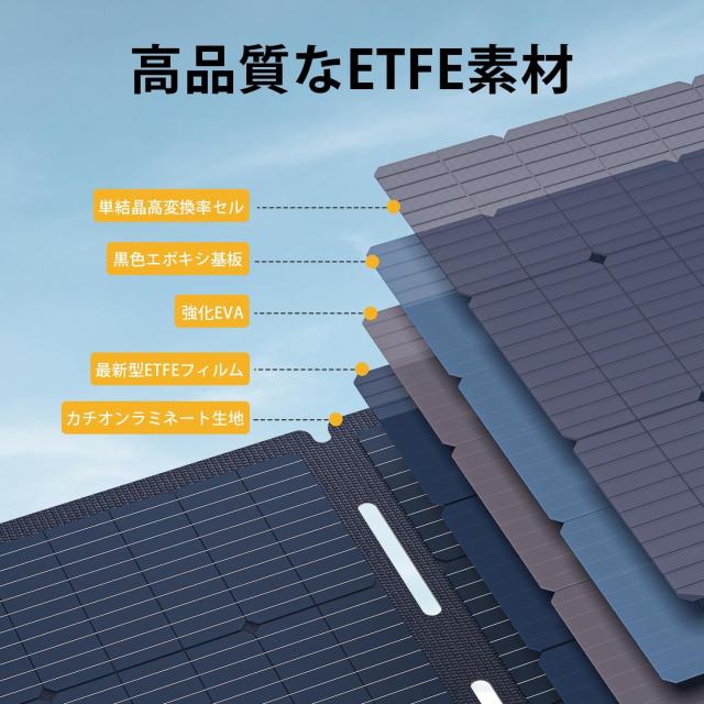 VTOMAN VS110 ソーラーパネル 楽天市場】VTOMAN VS110ソーラーパネル 110W 折りたたみ