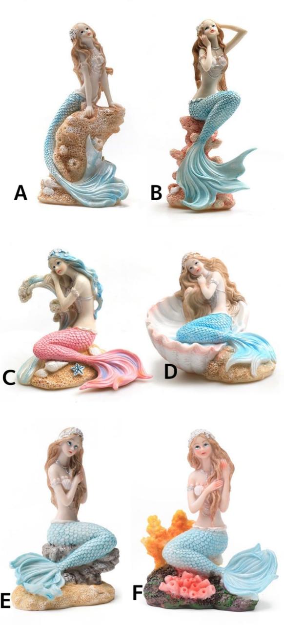 海のお月様 人魚姫 インテリア 自然 海 アクアリウム 人魚 マーメイド オブジェ 人魚姫 インテリア アクアリウム 装飾