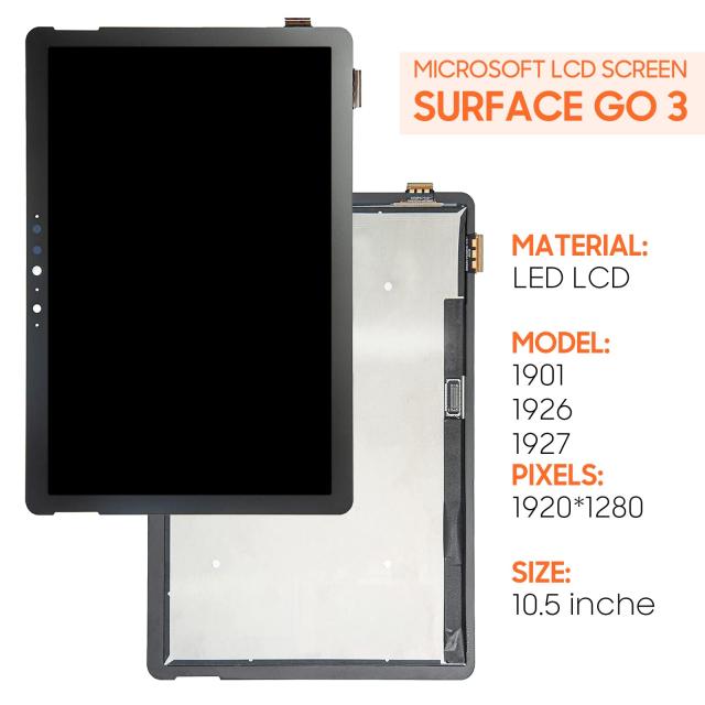 A-MIND For Microsoft Surface Go 3 液晶パネル 画面交換修理用 タッチパネルセット,For Microsoft Surface Go3 1901 1926ＬＣＤスクリー_1