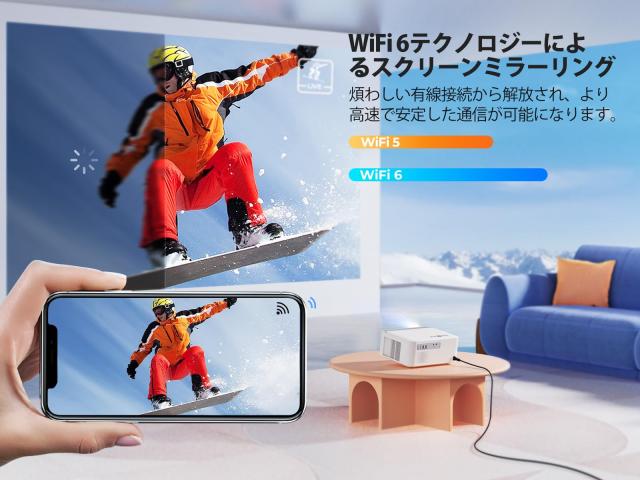 Android TV&電動フォーカス&自動台形補正】- プロジェクター Android TV&電動フォーカス&自動台形補正】- プロジェクター