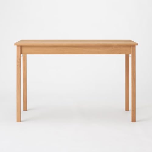 無印良品 木製デスク オーク材 幅110×奥行55×高さ70cm 12841050