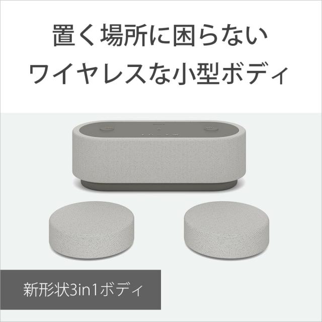 ソニー ポータブルシアターシステム HT-AX7：お家どこでもシアター空間/フロント・リアスピーカー2基/新形状の３in１コンパクトボディ/立_5