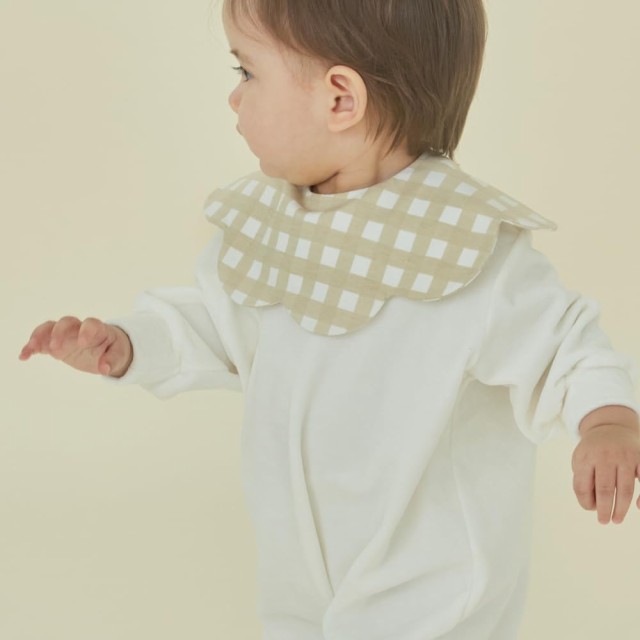 [Konny] コニーベビースタイ5枚セット Baby Bib リバーシブル・360°ローリング 99.9%抗菌 吸収性・速乾性 シンプル ベビーコーデ | セッの通販は