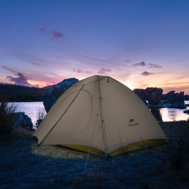 Naturehike公式ショップ テント 2人用 軽量 自立式 前室付き ダブル