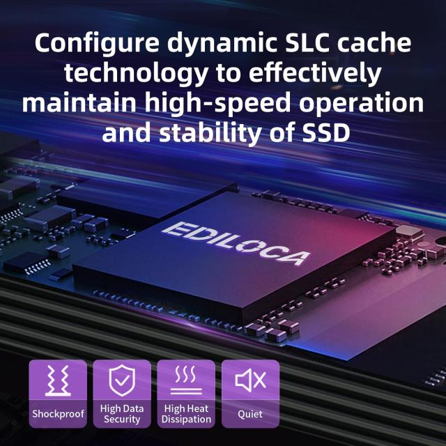 Ediloca EN600 PRO SSD 512GB PCle 3.0x4 NVMe M.2 2280 最大読込