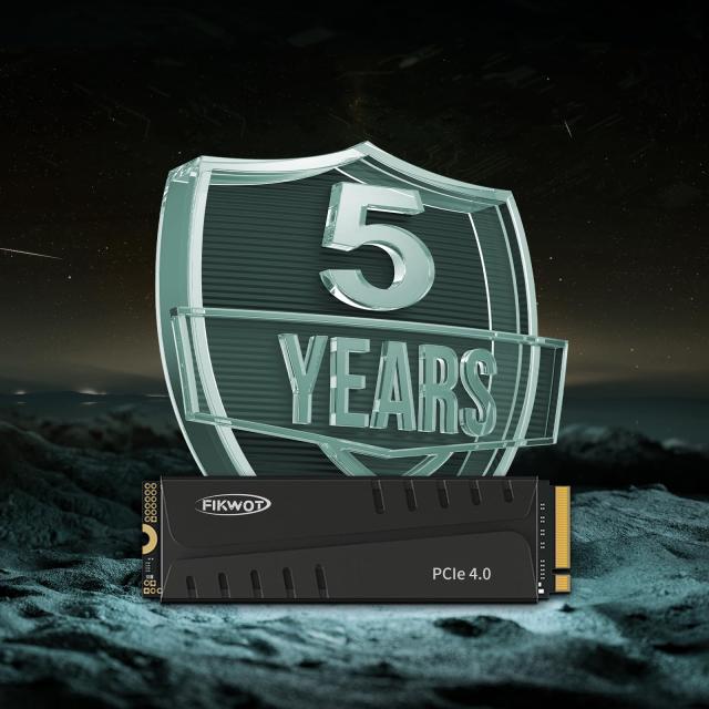 Fikwot FN970 SSD 1TB M.2 2280 PCIe Gen4 x4 NVMe 1.4 3D NAND TLC