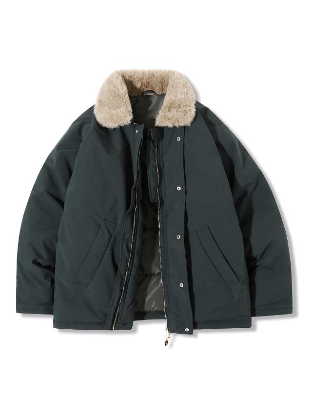 [§ＮＮ∞ＮＯＲＭＥＮ] NORMEN(ノーマン) 米海軍 U.S.NAVY N-1 デッキジャケット ミリタリージャケット ジャケット 冬 ネイビー(BLUE,S)