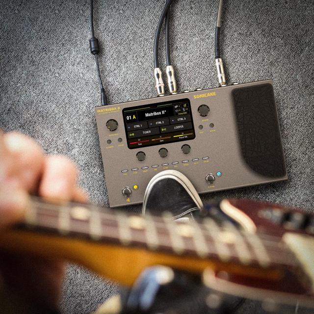 SONICAKE マルチエフェクター 200以上のエフェクト内蔵 アンプモデリング FX ループ MIDI ステレオ OTG USB オーディオインターフェイス_6