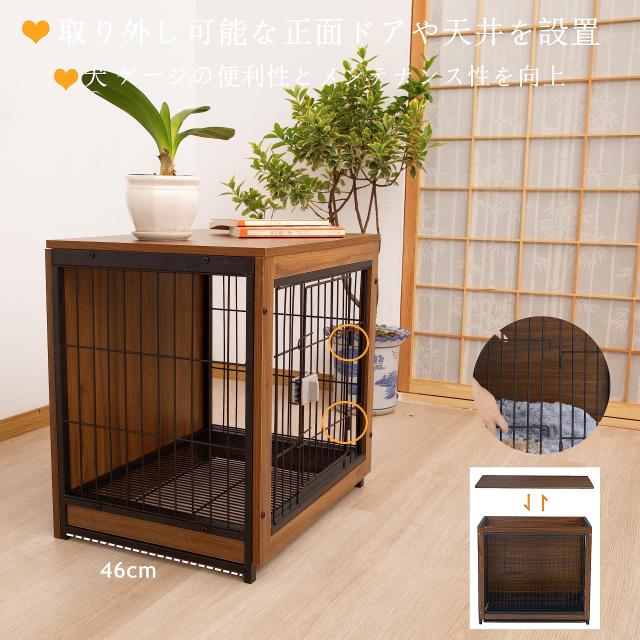 Shinyever 犬 サークル ウッディサークル 犬 ゲージ 屋根付き Shinyever 犬 サークル ウッディサークル 犬 ゲージ 屋根付き