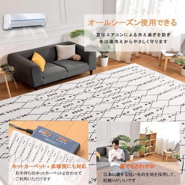 Calore カーペット ラグ ラグマート 北欧 幾何学模様 Calore