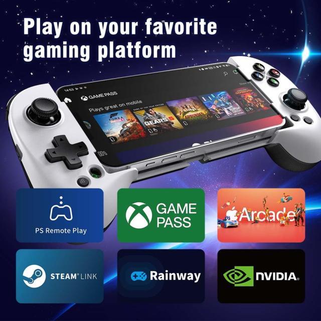 ShanWanモバイルゲームコントローラ（iphone/andriod用）4つの 