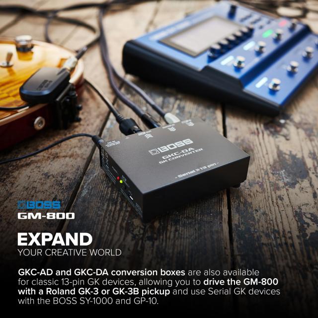 BOSS/GM-800 Guitar Synthesizer ギターシンセ ギター シンセサイザー ボス GM800 GK_7