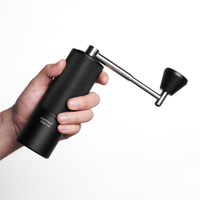 タイムモアTIMEMOREコーヒーミル 手動CNCステンレス錐形バリコーヒーミル、容量20 g、内部調整可能設置、逆さまにするためのフレンチ | TIMEMORE C3 ESPコーヒーミル 手動 タイムモア