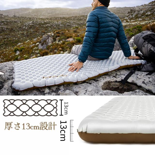 Naturehike エアーマット SGS認証 R3.2~8.8 約500g超軽 Naturehike エアーマット SGS認証 R3.2~8.8 約500g超軽量 厚手8