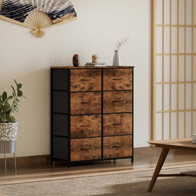 Somdot タンス チェスト 収納 引き出し 棚 布製 洋服ダンス おしゃれ  