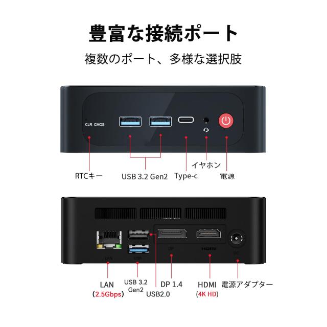 ミニPC Beelink Ryzen7 5800H MEM32G Win11pro Amazon.com: Beelink Mini PC AMD Ryzen 7 5825U Up to 4.5GHz