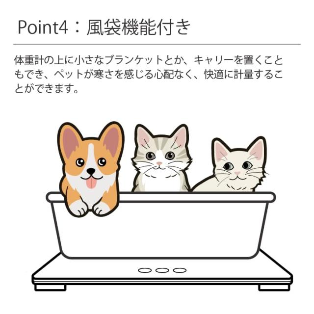 Kurflo 犬用体重計 動物用体重計 獣医用の犬用体重計 ペット 体重計 最大体重100kg (80 x 50 cm)_4