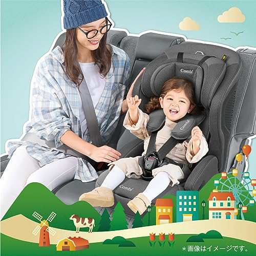 COMBI コンビ ISOFIX固定 チャイルド＆ジュニアシート 1歳頃から11歳頃まで ジョイトリップ アドバンス plus R129 エッグショック SB ブ