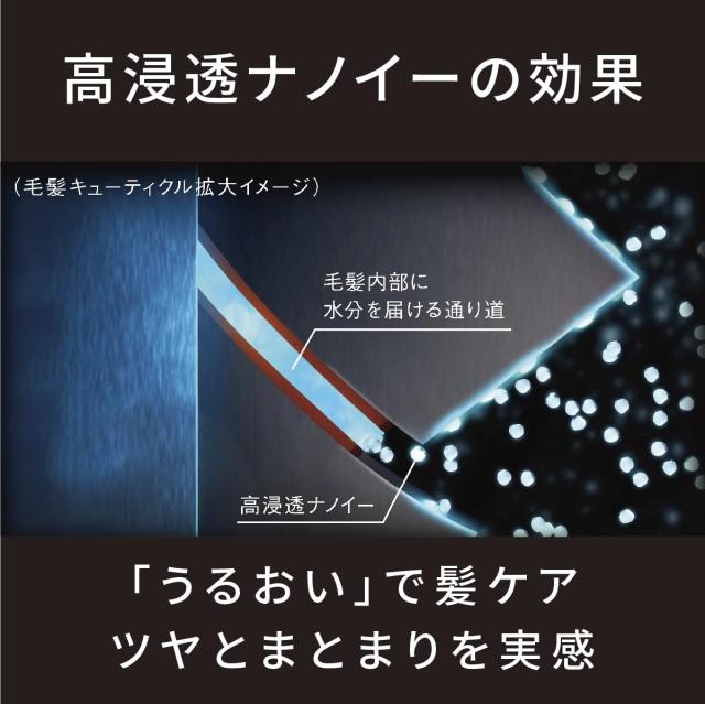 パナソニック くるくるドライヤー ナノケア 高浸透ナノイー イオンチャージ ディープネイビー EH-KN0J-A_3