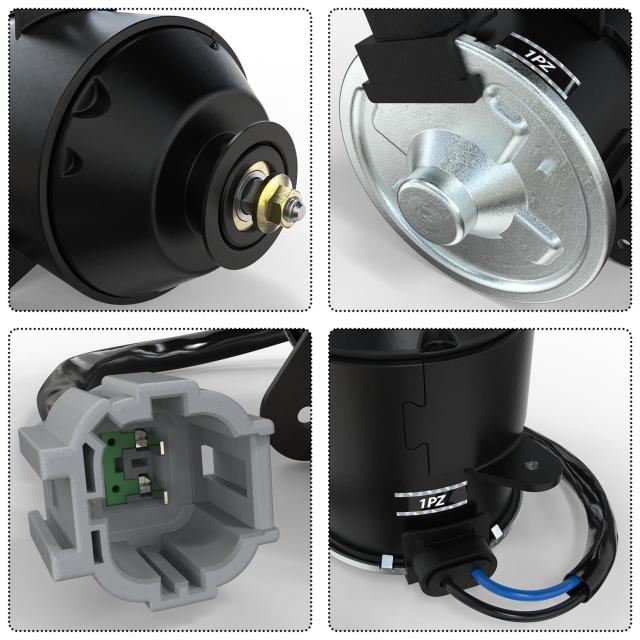 1PZ JP7-FM6 電動ファンモーター 日産 セレナ スズキ ランディ C25系 C25 NC25 CC25 CNC25 運転席 助手席 左右セット 21487-CY010 21487-_2
