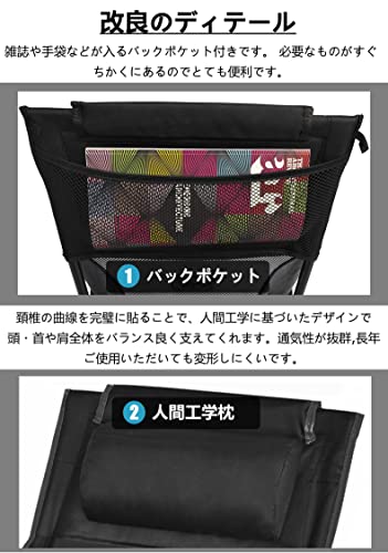 DesertFox アウトドアチェア 2WAY キャンプ椅子 ローチェア 軽量 枕付き ハイバック 【独自開発のカップホルダー】 耐荷重150kg コンパクの通販は